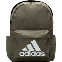 adidas 经典徽标装饰拉链开合双肩包