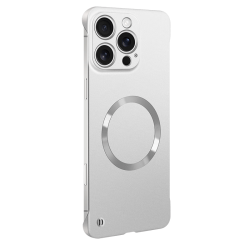 捷威丘 防指纹 iPhone 16 Pro Max手机壳 磁吸  钛金色 PC
