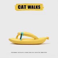 美国CATwalks香蕉人字拖男款夏季防滑透气情侣轻便夹趾沙滩凉拖鞋