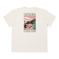 Dickies 男士纯棉短袖T恤 宽松圆领 白鹭白 M