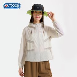 OUTDOOR PRODUCTS 女款可收腰梭织防晒衣