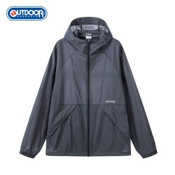 OUTDOOR PRODUCTS 男款防泼插肩皮肤衣