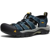 KEEN 男式 newport h2封闭头部水域 1001938 运动凉鞋 Newport H2 Closed Toe Water NavyMedium Grey 9.5