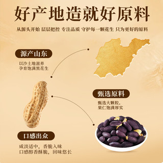 老街口 富硒黑花生米 五香味 400g*1袋