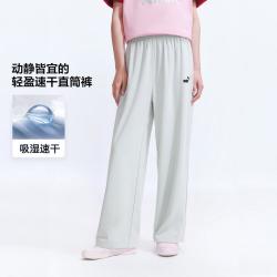 PUMA 童装2026夏季新款儿童长裤简约透气舒适运动裤