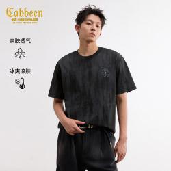 卡宾 男士圆领短袖T恤 26夏潮酷百搭高级感