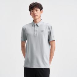 特步 男士短袖POLO衫夏季透气上衣户外运动Polo衫