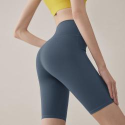 佑游 裸感瑜伽裤夏季女运动瑜伽服提臀跑步骑行裸感普拉提高腰健身短裤