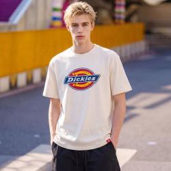 Dickies 街头时尚松弛男士T恤夏季通勤纯棉透气宽松潮牌纯色简约T恤男装
