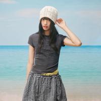 Mmlg 2026夏季新款女版烫钻印花图案短袖t恤韩系百搭修身上衣
