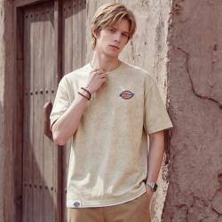 Dickies 圆领T恤男女款2026夏季舒适透气上衣情侣纯色休闲宽松短袖款