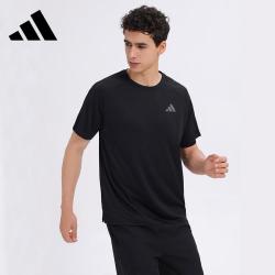 adidas 男款运动T恤