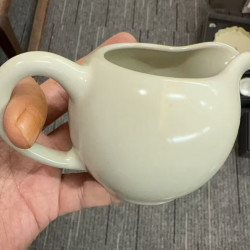 棠门 蓝拉丝陶瓷黄汝公道杯