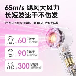 荣耀亲选 高速无刷电机 等离子护发 电吹风