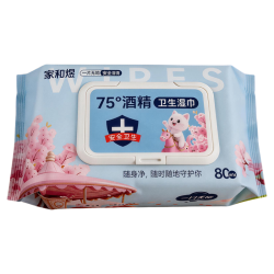 家和煜 消毒湿巾80抽大包（加大加厚）