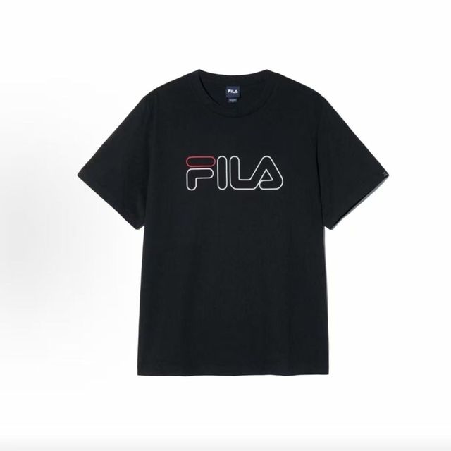 FILA 大logo字母印花圆领短袖 FS2RSH2102X