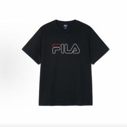 FILA 大logo字母印花圆领短袖 FS2RSH2102X