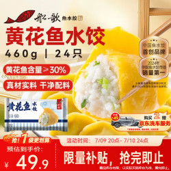 船歌鱼水饺 黄花鱼水饺 24只 460g