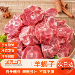 羊蝎子羊脖骨羊脊骨羊骨头羊肉新鲜食材火锅用品 5斤羊蝎子