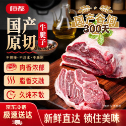 恒都 谷饲原切 牛腱子  国产带芯牛腱子3斤