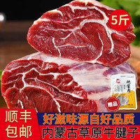锡林永润 牛腱子 内蒙古生鲜 黄牛牛腱子 散养牛肉卤肉食材 减脂 5斤牛腱子（囎韭菜花酱炖料包）
