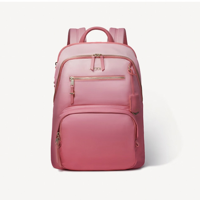 TUMI VOYAGEUR女士双肩包商务通勤双肩包电脑包 渐变粉 04843833POMO 04843833POMO/渐变粉