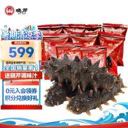 晓芹 大连冷冻即食海参 800g 14-20只 辽刺参  海鲜水产 礼盒装