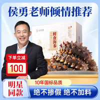 小兵海参 鲜食海参即食海参辽刺参礼盒 鲜活加工免泡发送父母长辈 单斤直降100元 10-12头/斤