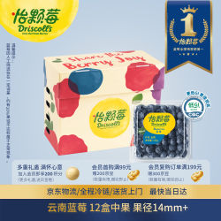 Driscoll's 蓝莓 125g*12盒 礼盒装