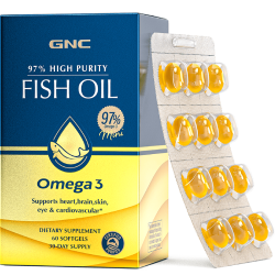 健安喜 谁懂啊！皇冠97鱼油软胶囊97%纯度60粒