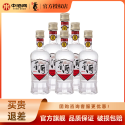 董酒 复刻 白标 54%vol 董香型白酒 125ml*6瓶 整箱装