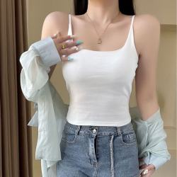 无品牌 纯欲韩版吊带美背背心