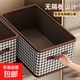 京喜 千鸟格收纳箱车居两用大号40*28*20cm