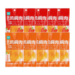 优形 鸡胸肉 麻辣味*5袋+奥尔良*5袋