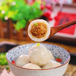 坤兴 特级福州包心鱼丸260g*2手打高蛋白火锅关东煮