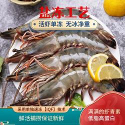 御贡鲜 YUGONGXIAN 御贡鲜 印度黑虎虾 26/30规格 1kg