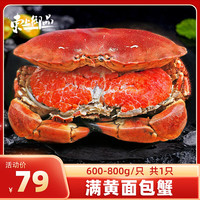 东上御品 DONGSHANG 御品 英国熟冻面包蟹 600-800g/只