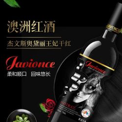 JAVIONCE 杰文斯 西拉 干红葡萄酒 750ml*2瓶 14度