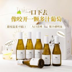 菲特瓦 德国进口 玉露 半甜白葡萄酒 187ml