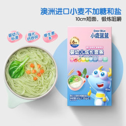 小鹿蓝蓝 宝宝有机营养辅食造型面混合口味多口味面条 60g