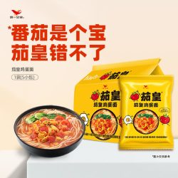 统一 茄皇 番茄鸡蛋面 116g*5袋