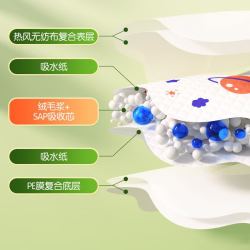 棉之润 一次性围兜口水巾婴儿可旋转免洗围嘴宝宝隔水饭兜防脏
