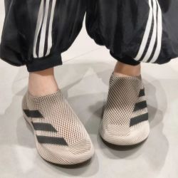 adidas Climacool 3D男款风巢透气浅灰褐色跑步鞋KJ8977