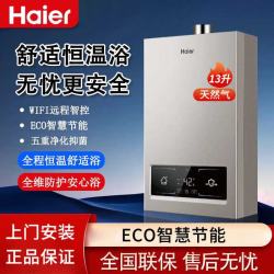 海尔 WG3燃气热水器天然气12/13升家用洗澡强排式智能防冻ECO节能水气双调WIFI