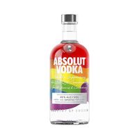 百亿补贴：绝对 伏特加 彩虹瓶限量版 700ml 瑞典进口洋酒烈酒基酒鸡尾酒