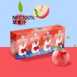 北冰洋 100%NFC苹果汁 125mlx4盒