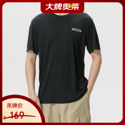 斯凯奇 男款运动T恤 P226M155-0018