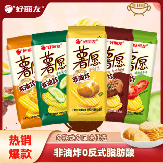 好丽友 非油炸 薯片  韩国泡菜味 袋装