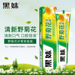 黑妹 天然野菊花牙膏160g*1支