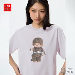 优衣库 Monchhichi 女装短袖T恤 488926